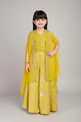 Plazzo Sharara with Cape Dupatta