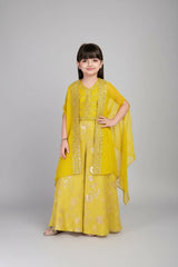 Plazzo Sharara with Cape Dupatta