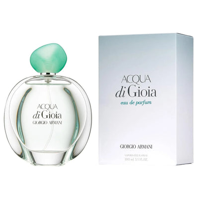 GIORGIO ARMANI Acqua di Gioia EDP Vaporisateur Spray, 3.4 oz-Floral and Fresh Fragrance for Women