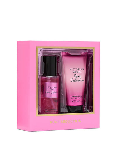 Victoria's Secret Pure Seduction Mini Fragrance Duo Gift Set, Notes of Juiced Plum and Crushed Freesia