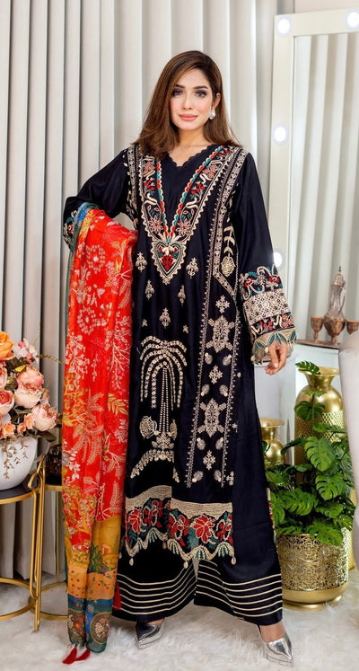 Pakisthani Inspired Threepiece Suits