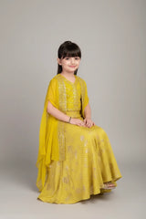 Plazzo Sharara with Cape Dupatta